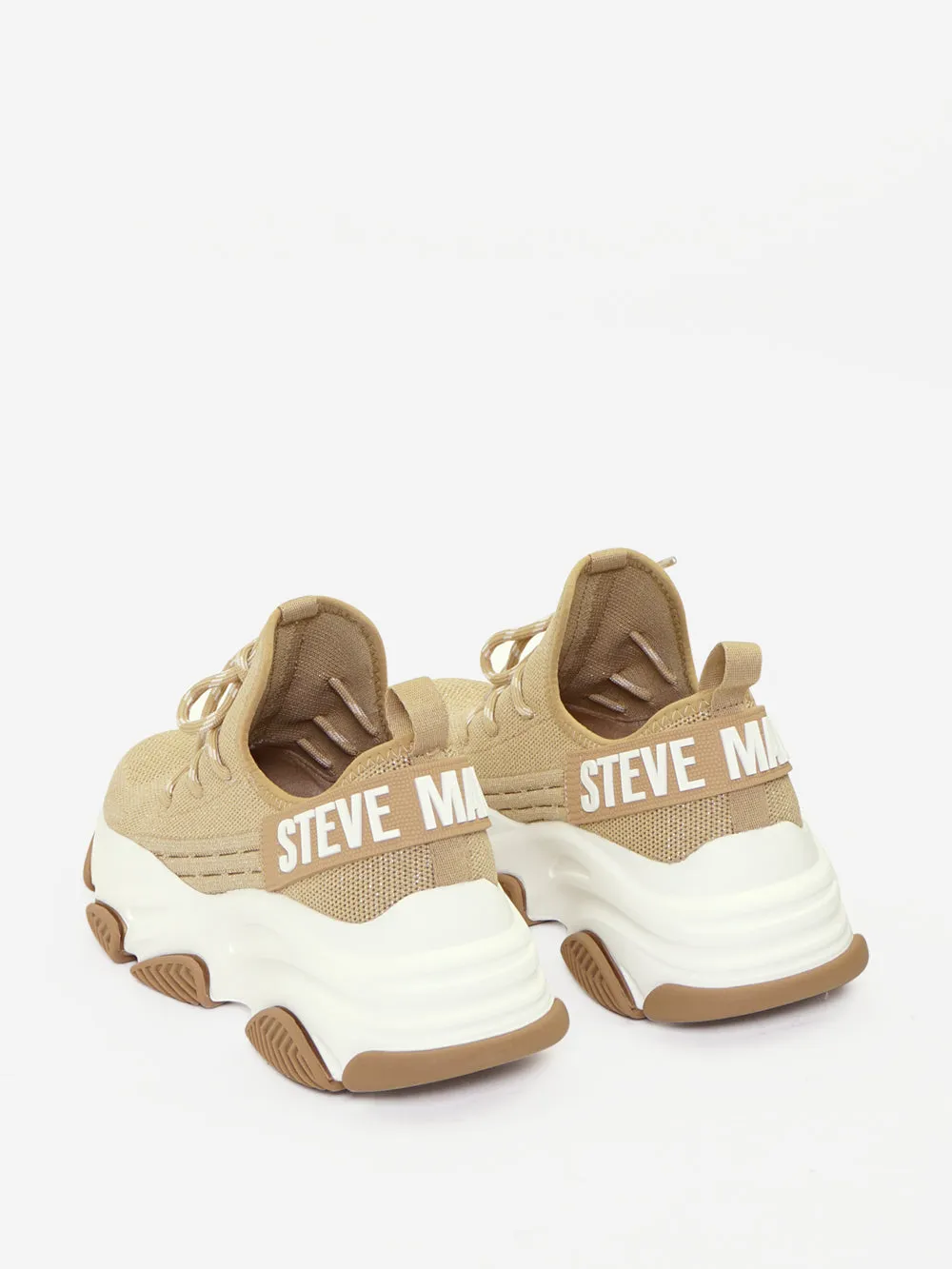 Steve madden - Sneakers in tessuto tecnico con fondo alto e logo sul retro modello Protege