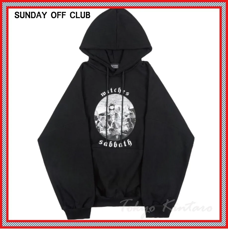 SUNDAYOFFCLUB  |Unisex Long Sleeves Logo Hoodies