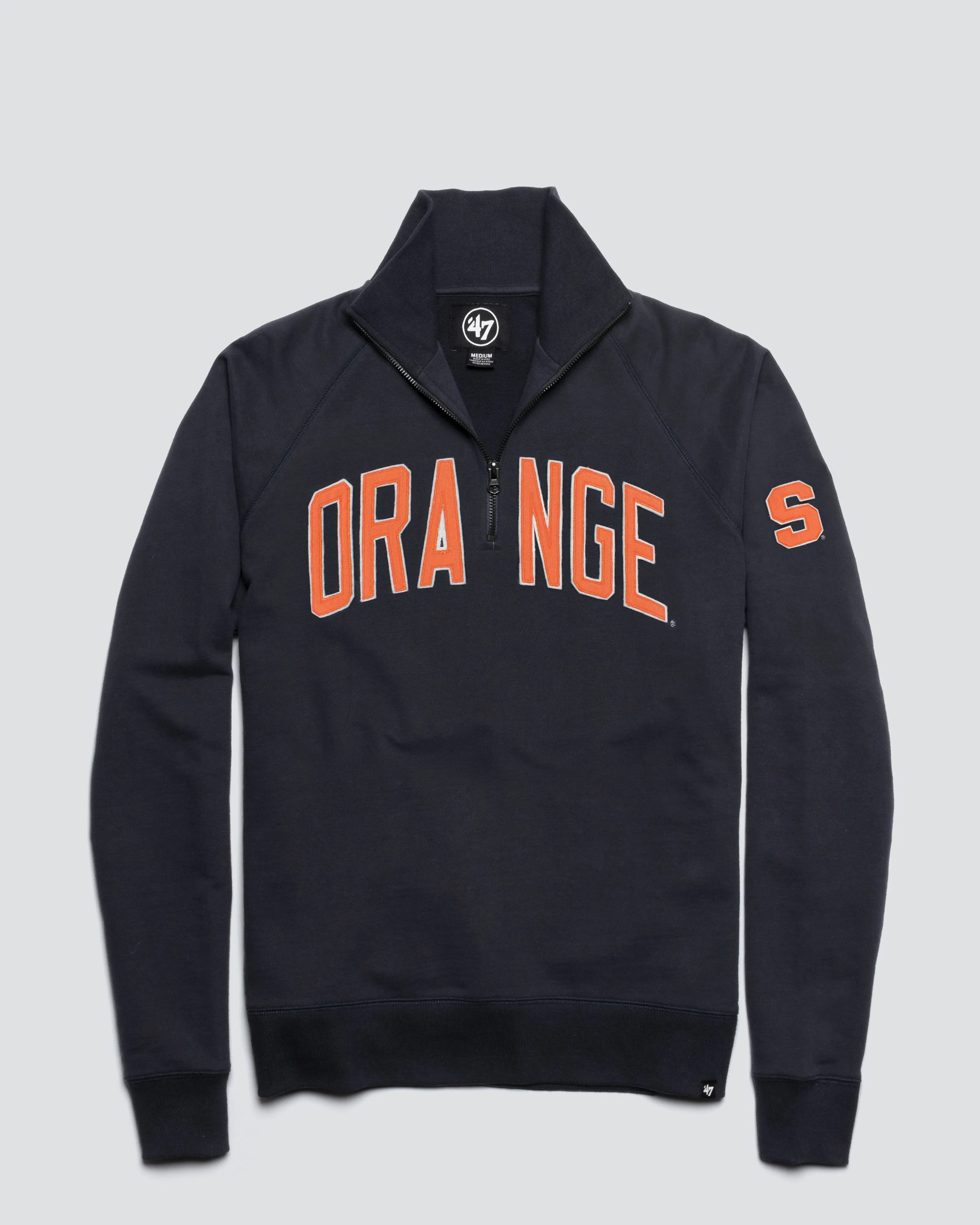 SYRACUSE ORANGE BANKS '47 HARRIS SCRIMMAGE 1/4 ZIP