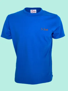 T-SHIRT UOMO BLU ELETTRICO