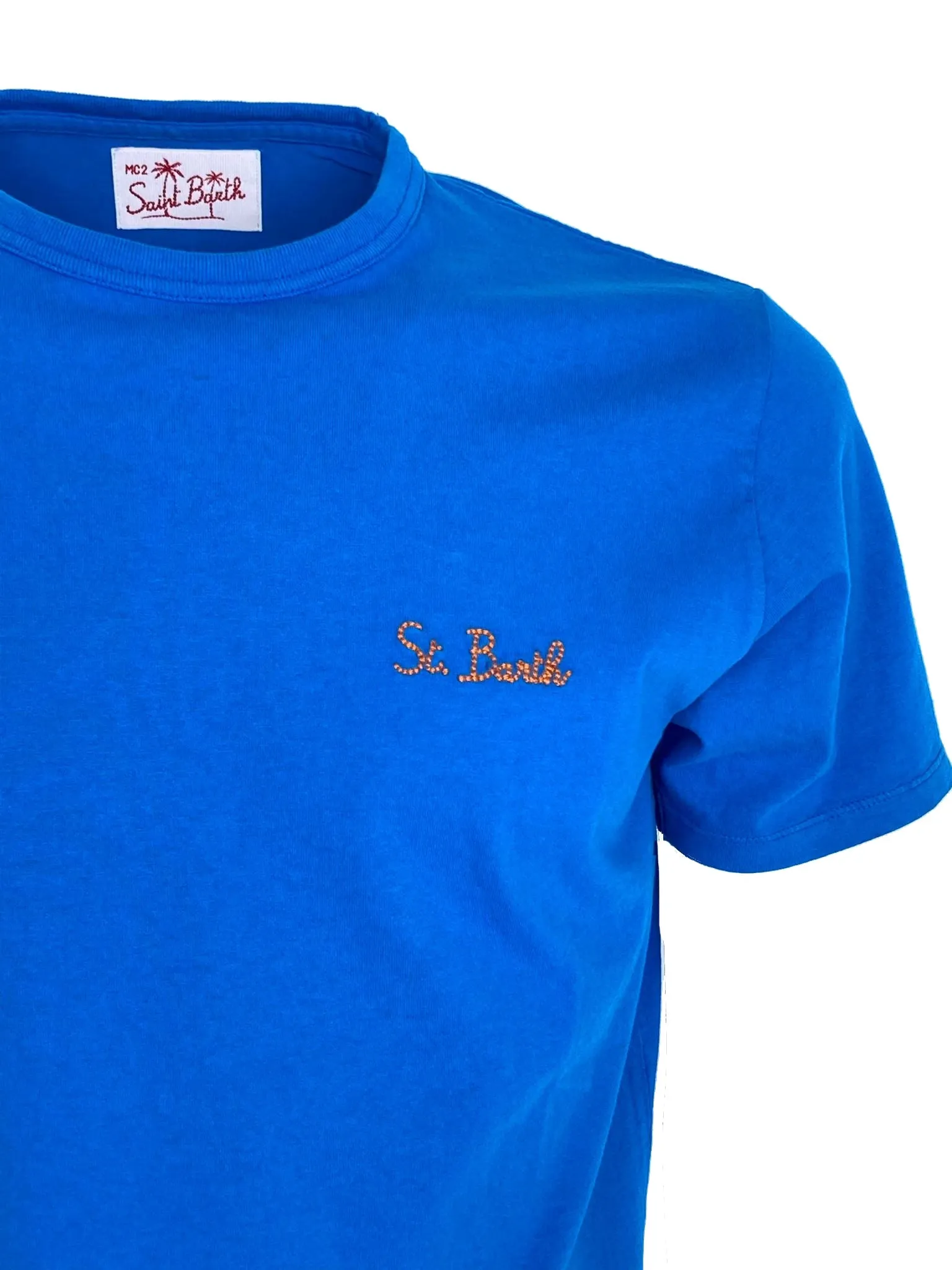 T-SHIRT UOMO BLU ELETTRICO