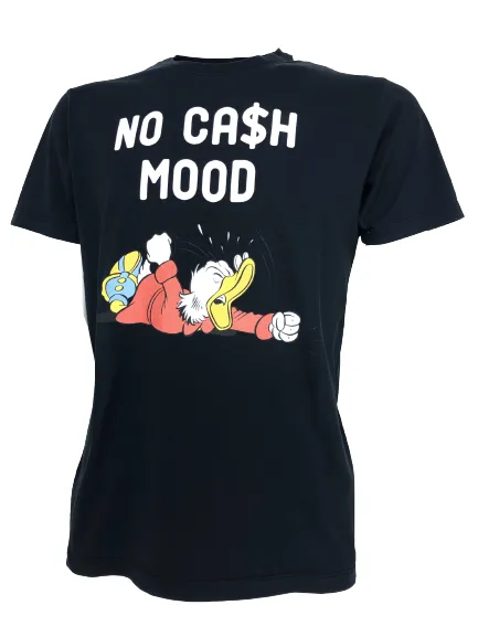 T-SHIRT UOMO NERA NO CASH MOOD