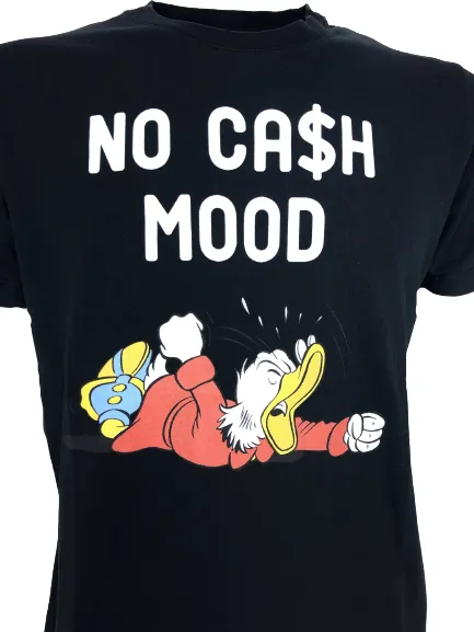 T-SHIRT UOMO NERA NO CASH MOOD