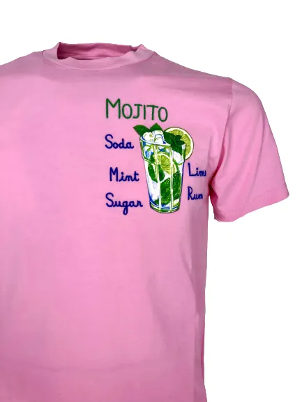 T-SHIRT UOMO ROSA MOJITO