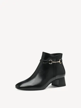 Tamaris  Black Ankle Boot