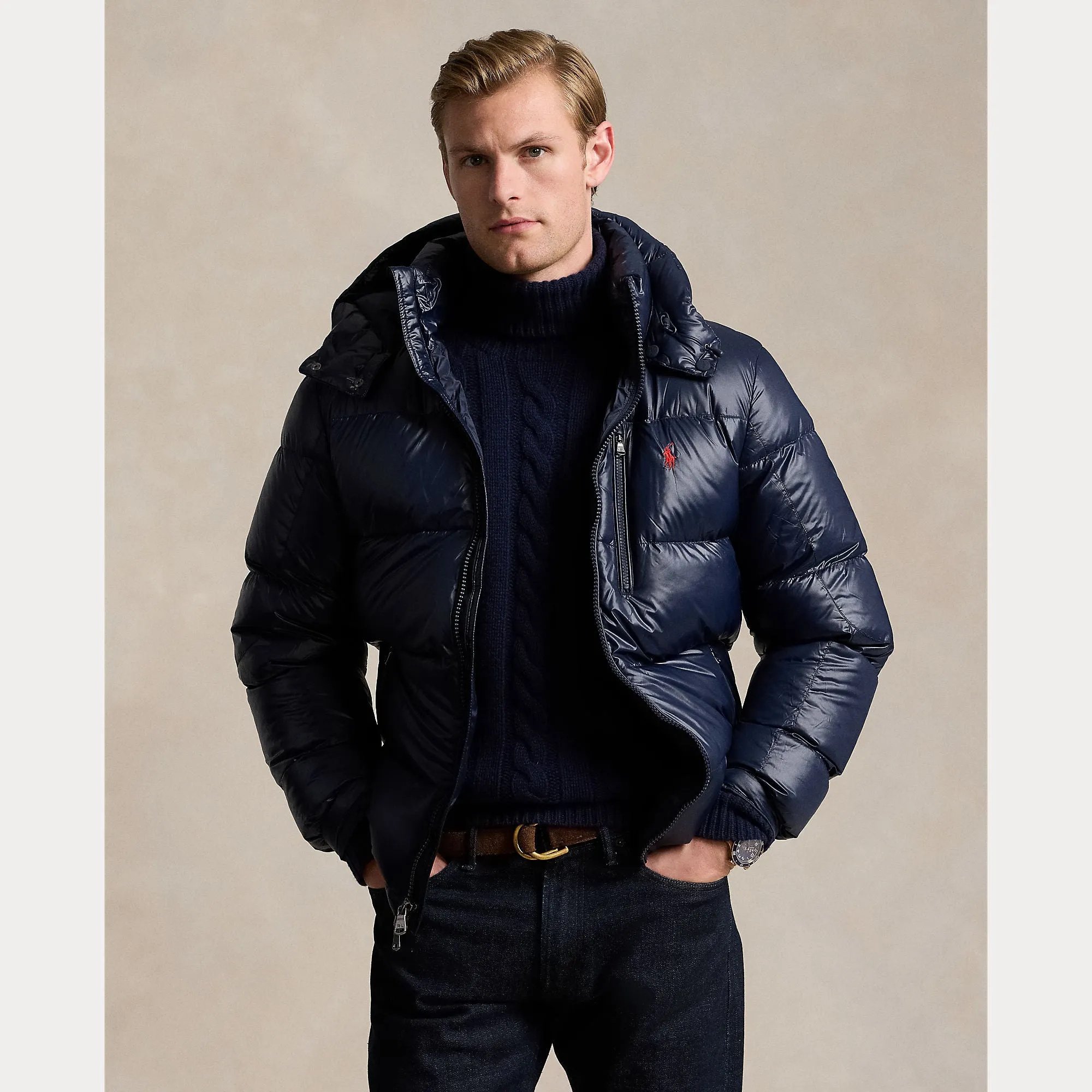 THE GORHAM GLOSSED DOWN JACKET