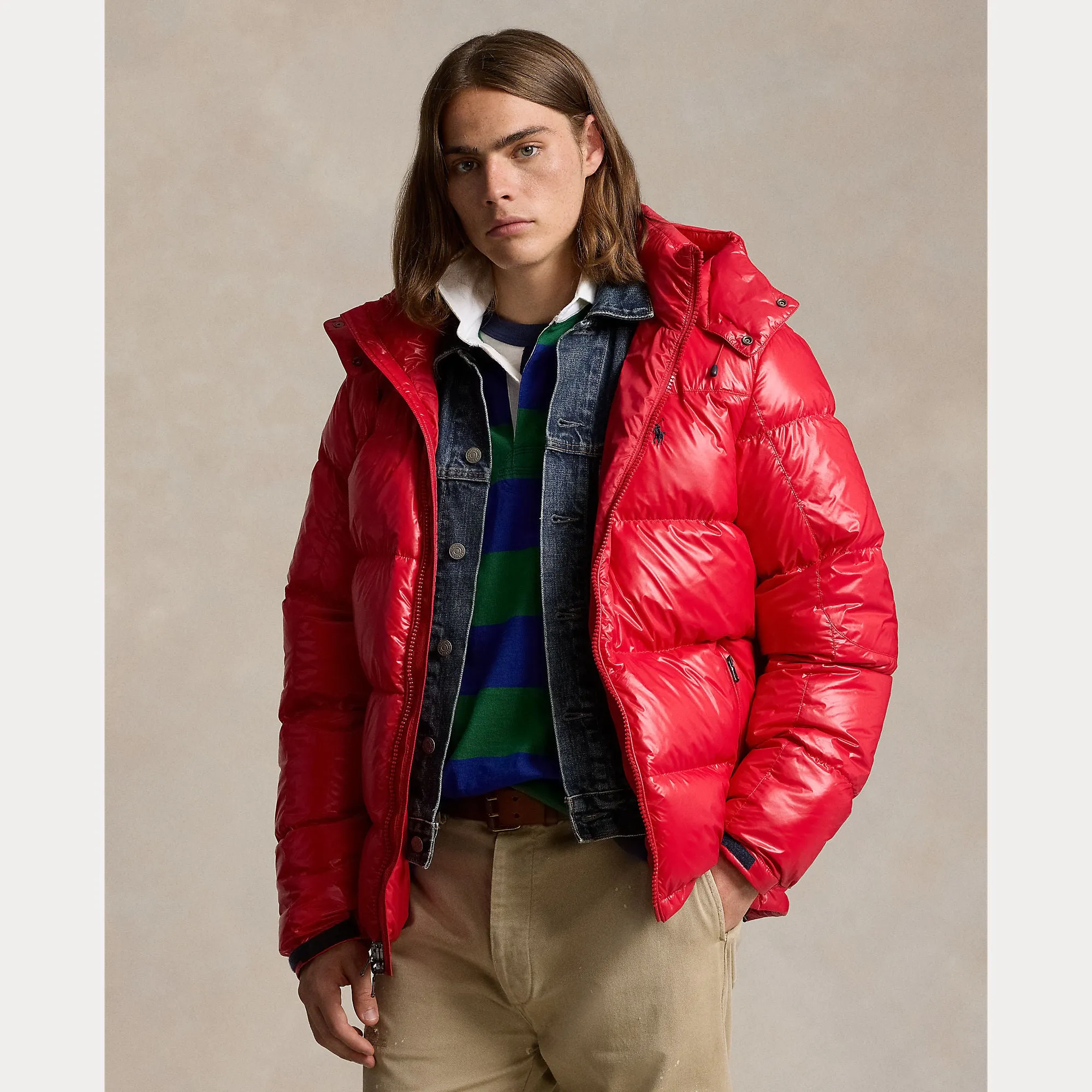 THE GORHAM GLOSSED DOWN JACKET