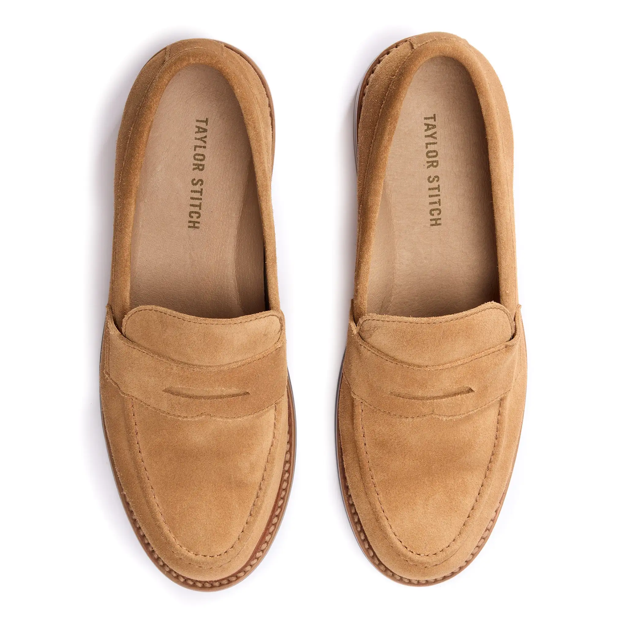 The Loafer in Tan Suede