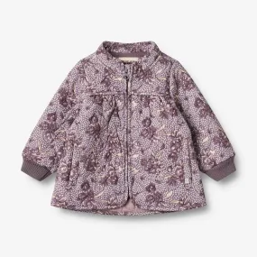 Thermo Jacket Thilde | Baby - lilac tulips