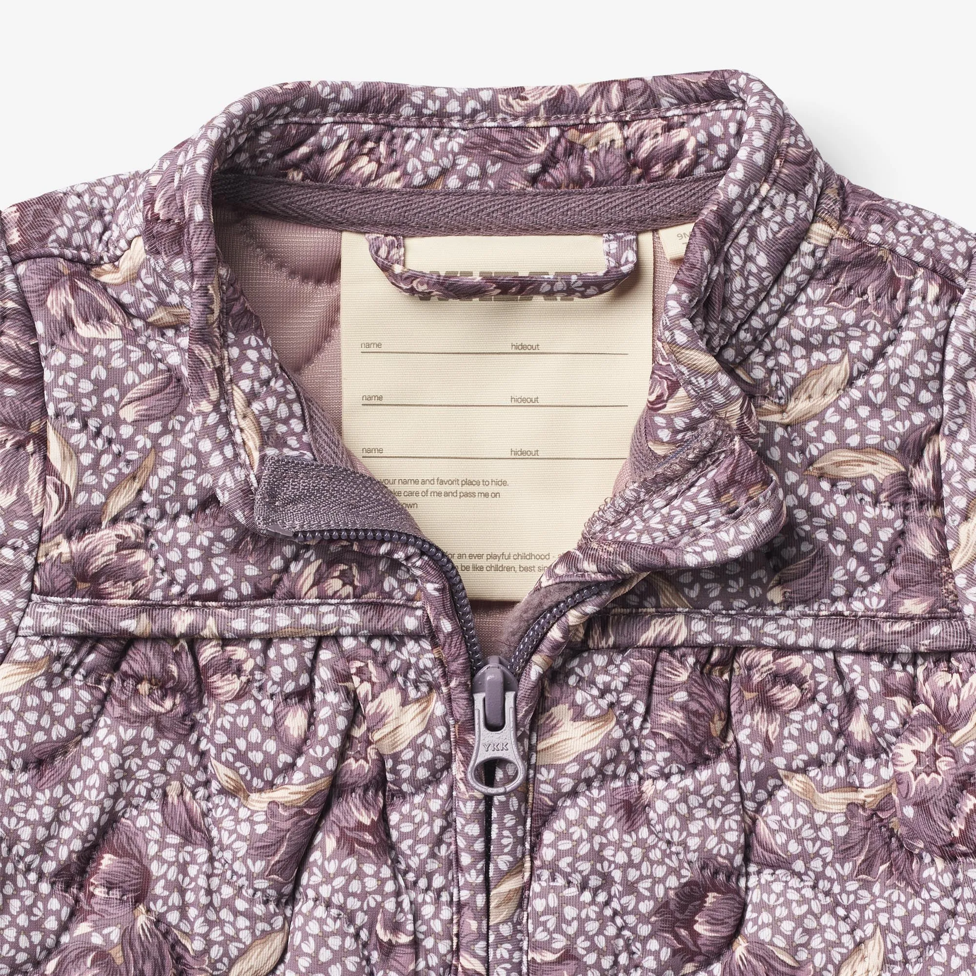 Thermo Jacket Thilde | Baby - lilac tulips