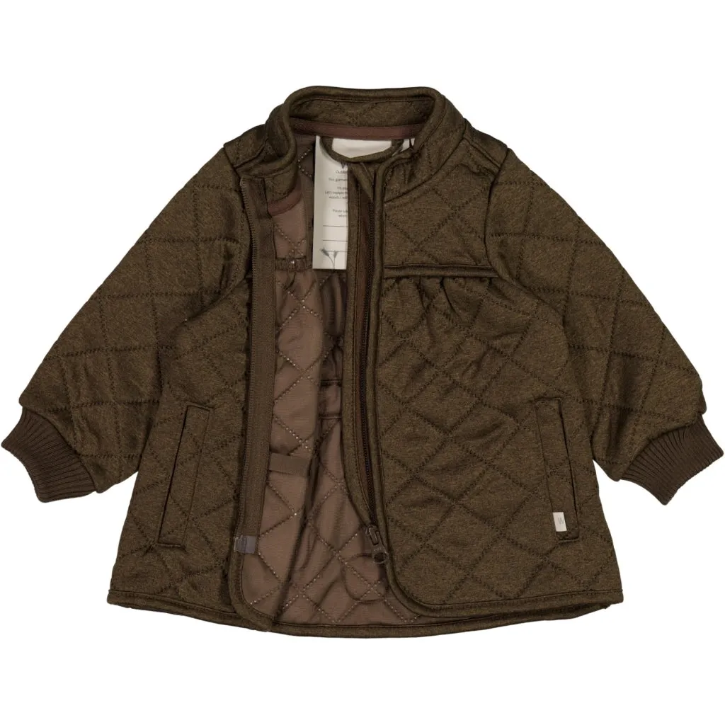 Thermo Jacket Thilde - brown melange