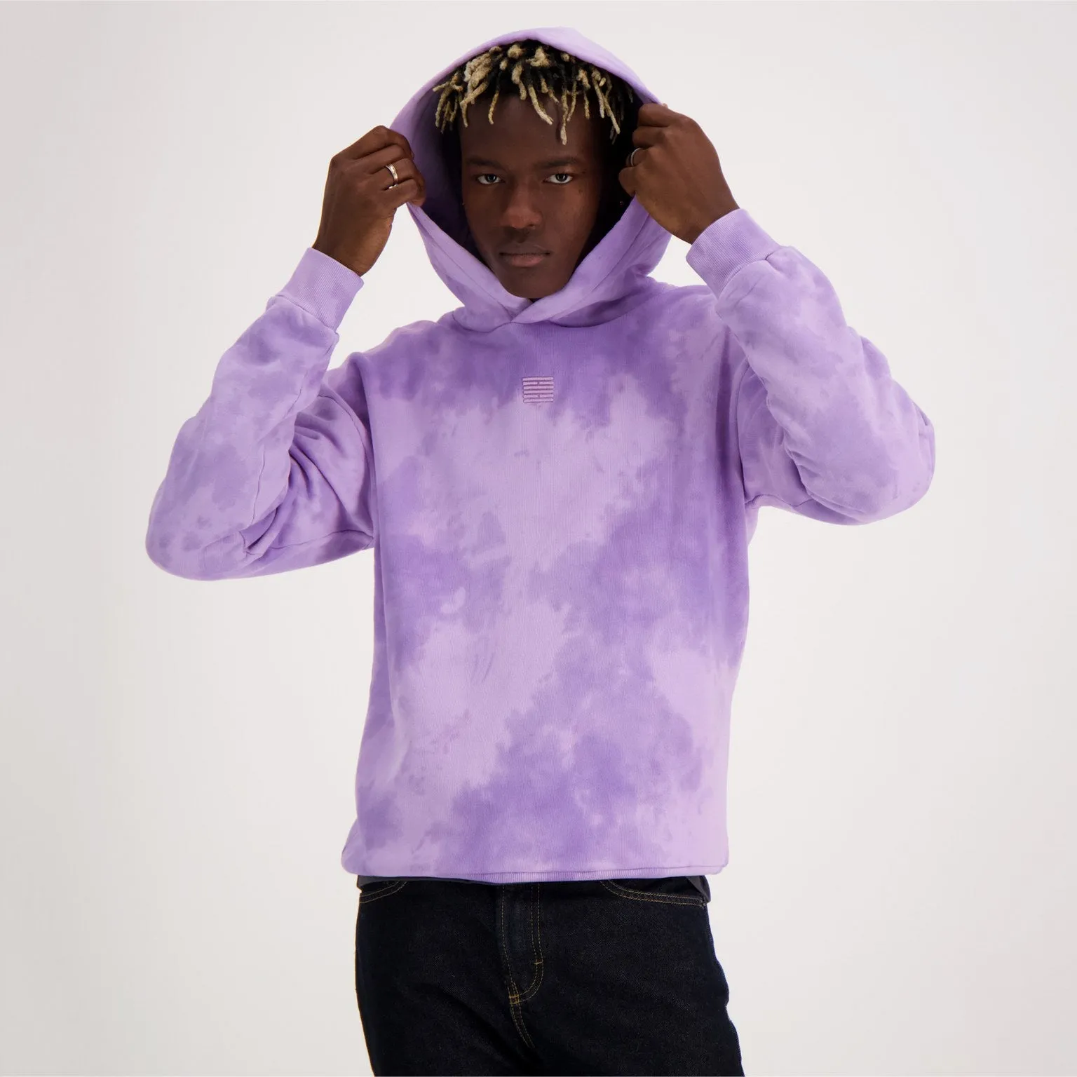 TIE DYE BRICK HOODIE