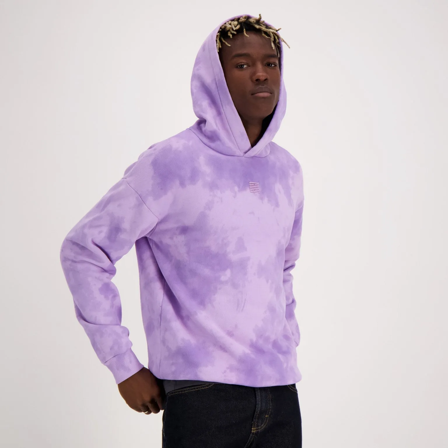 TIE DYE BRICK HOODIE