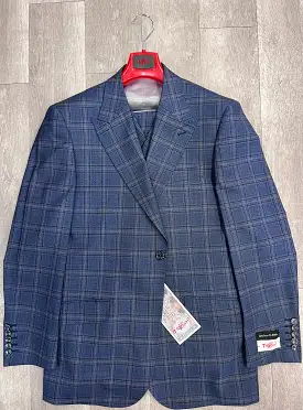 Tiglio Rosso San Giovesse Blue/Taupe Plaid TL5219