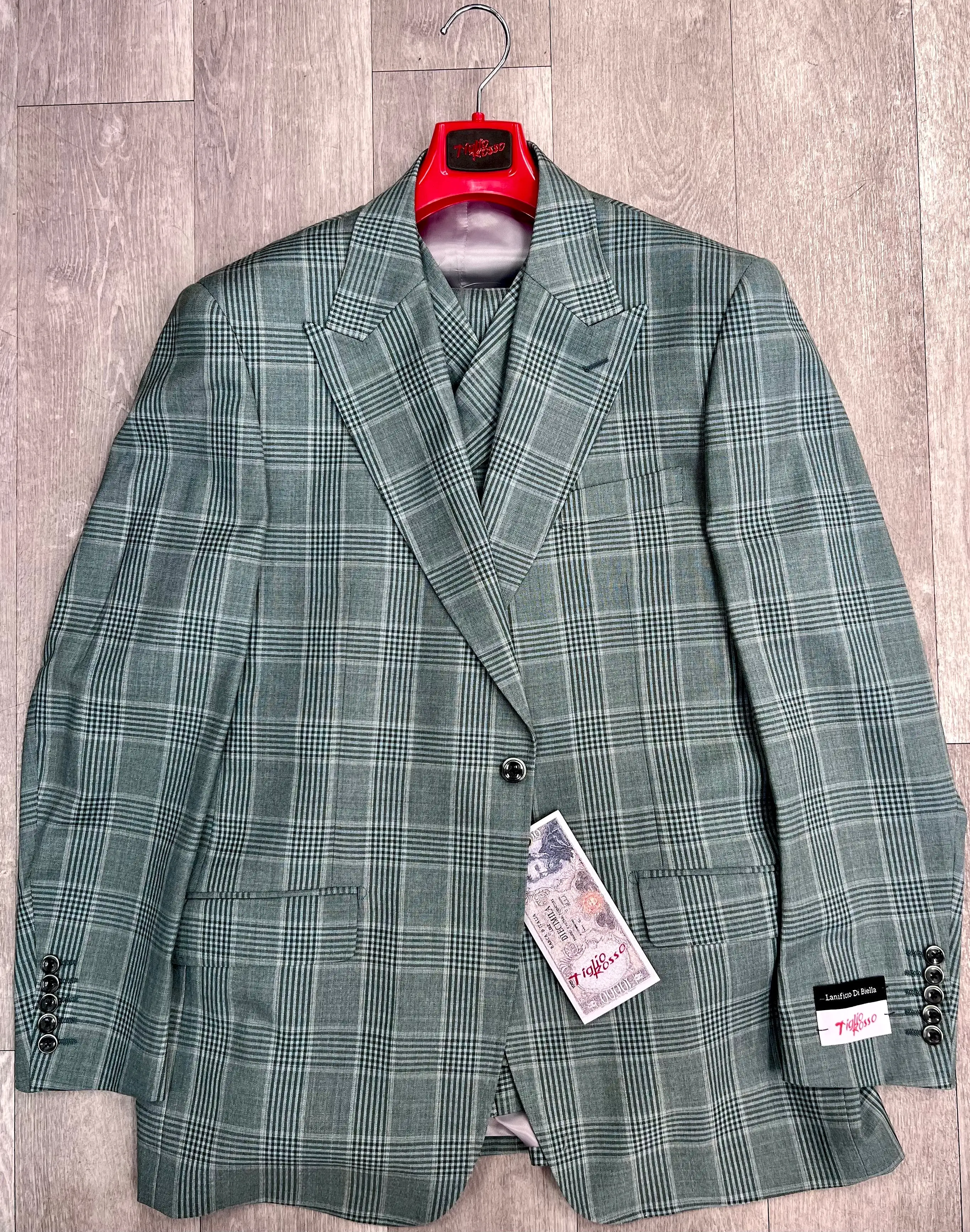 Tiglio Rosso San Giovesse Green Plaid TL5588