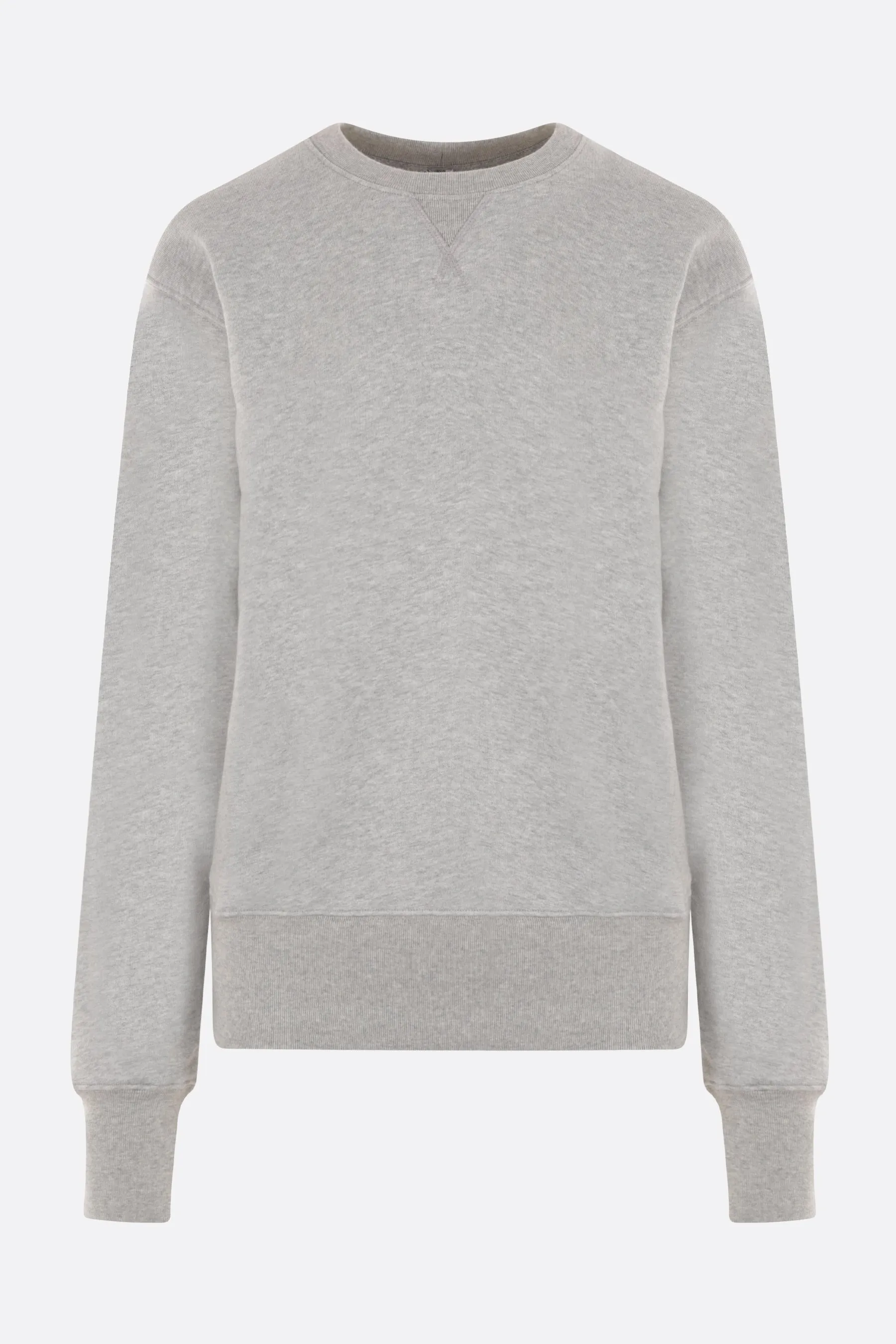 TOTEME  |Crew Neck Long Sleeves Plain Cotton Hoodies & Sweatshirts