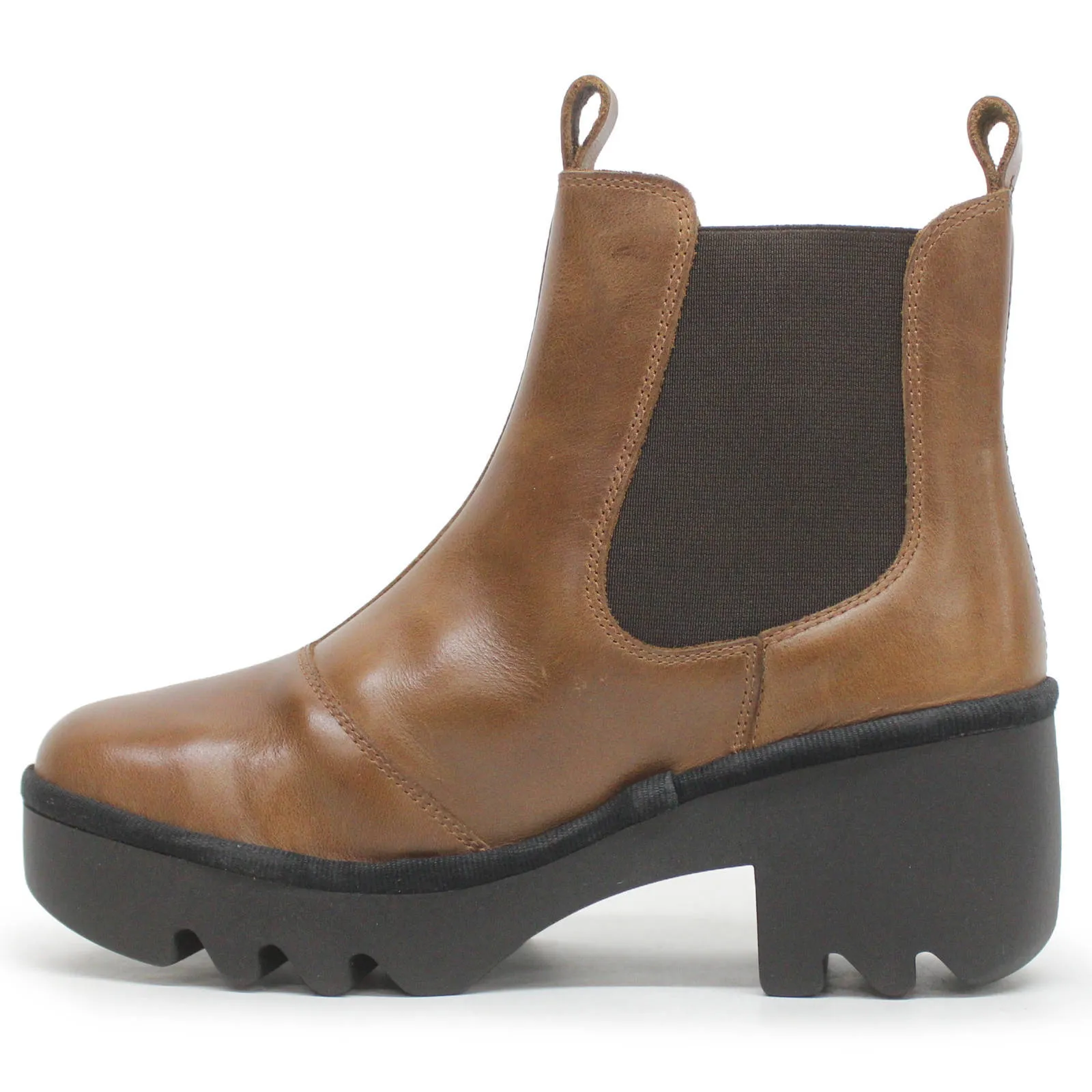 TRIG514FLY Rug Leather Women's Ankle Boots