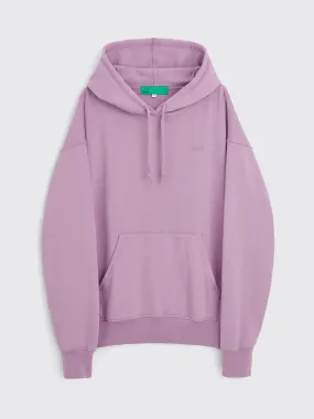 TRÈS BIEN everywear Garment Dye Hoodie Cotton Purple