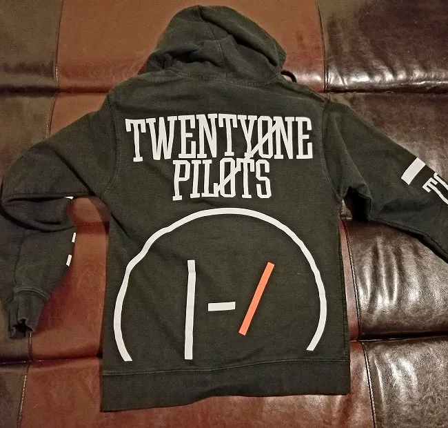 twenty one pilots Hoodie Men's Small / Women's Medium - Official - Independent Label