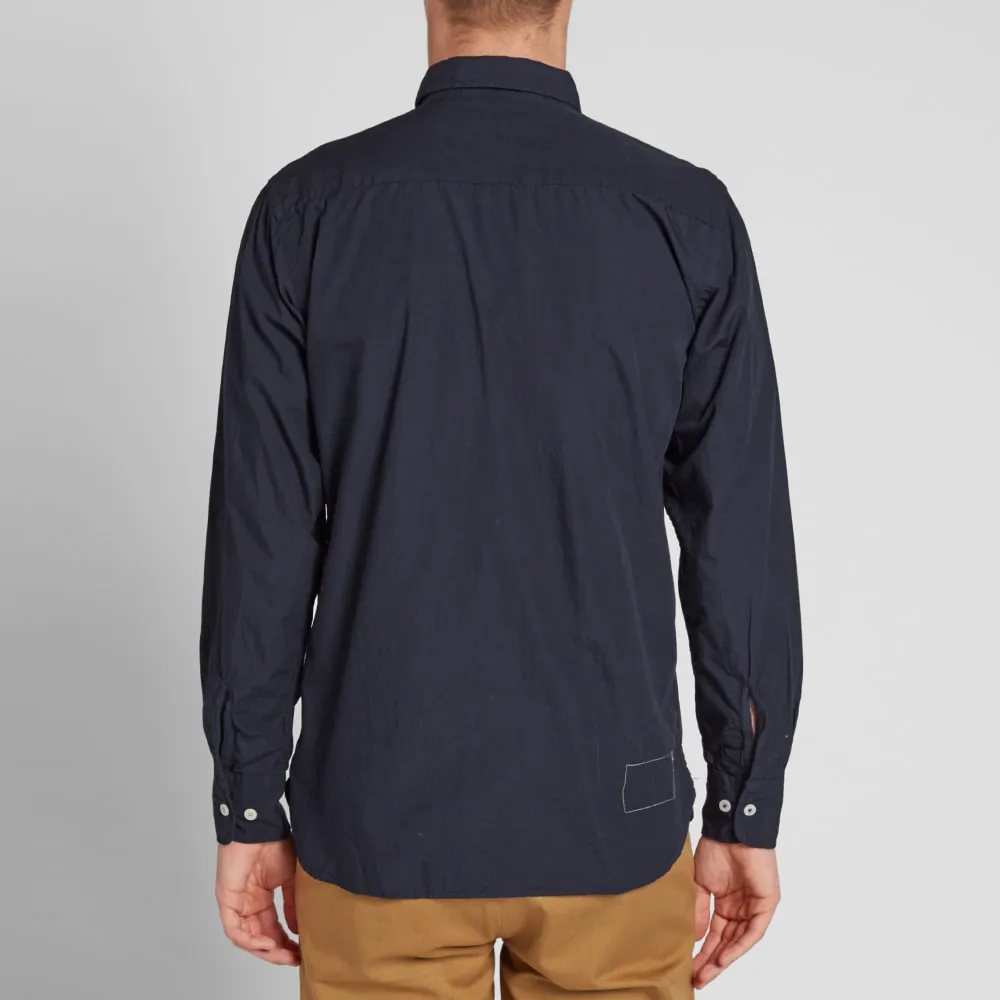 Universal Works Classic Poplin ShirtNavy