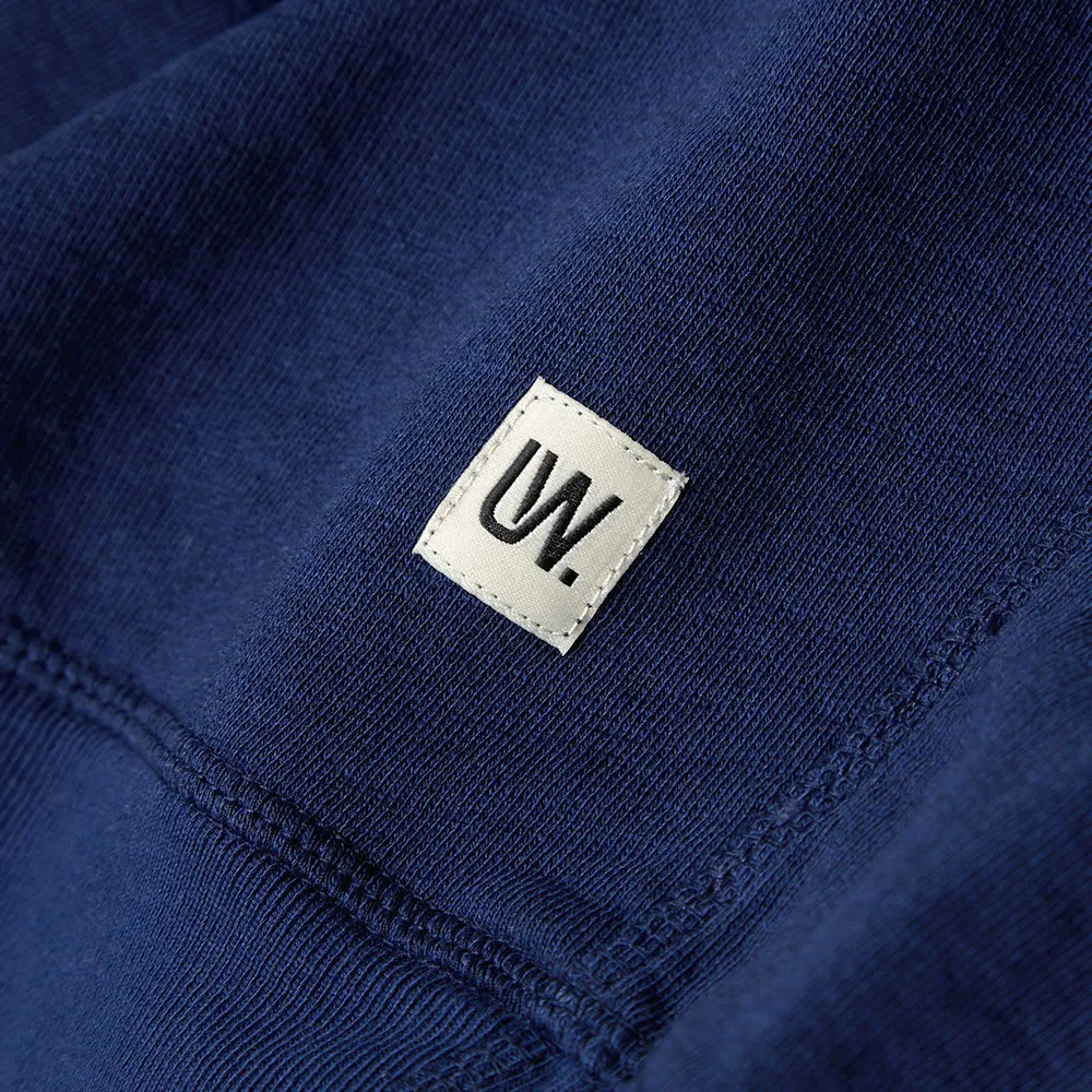 Universal Works Heskin Embroidered SweaterNavy