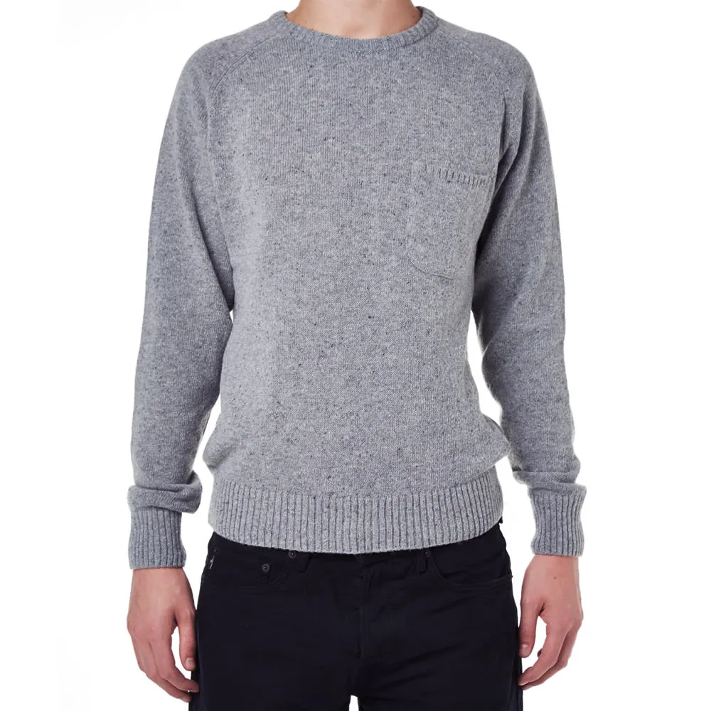 Universal Works Pocket Crew KnitGrey