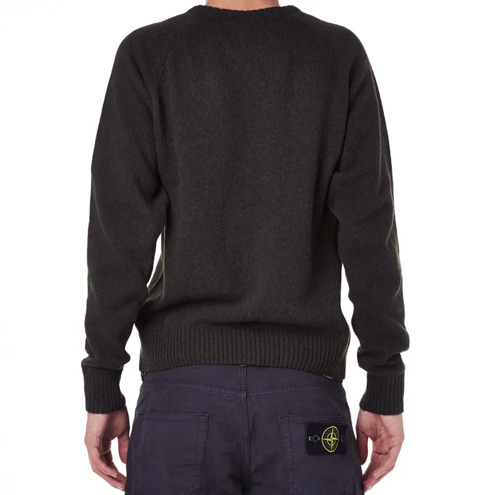 Universal Works Pocket Crew KnitOlive