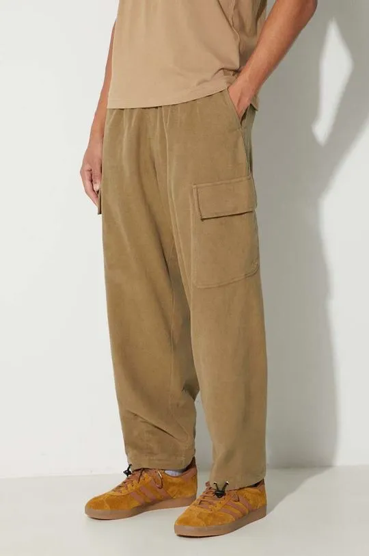 Universal Works trousers Loose Cargo Pant men's beige color 29148