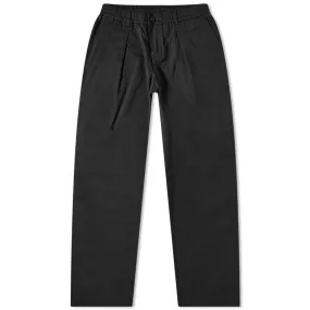 Universal Works Twill Pleated Track PantBlack