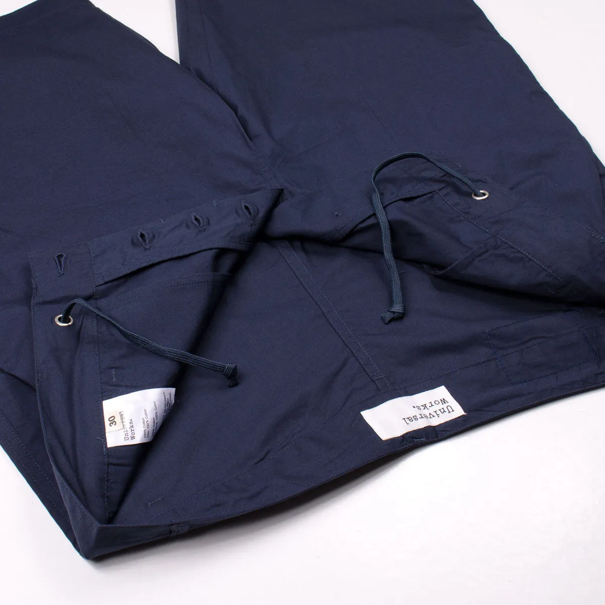 Universal Works - Walk Short Poplin - Navy