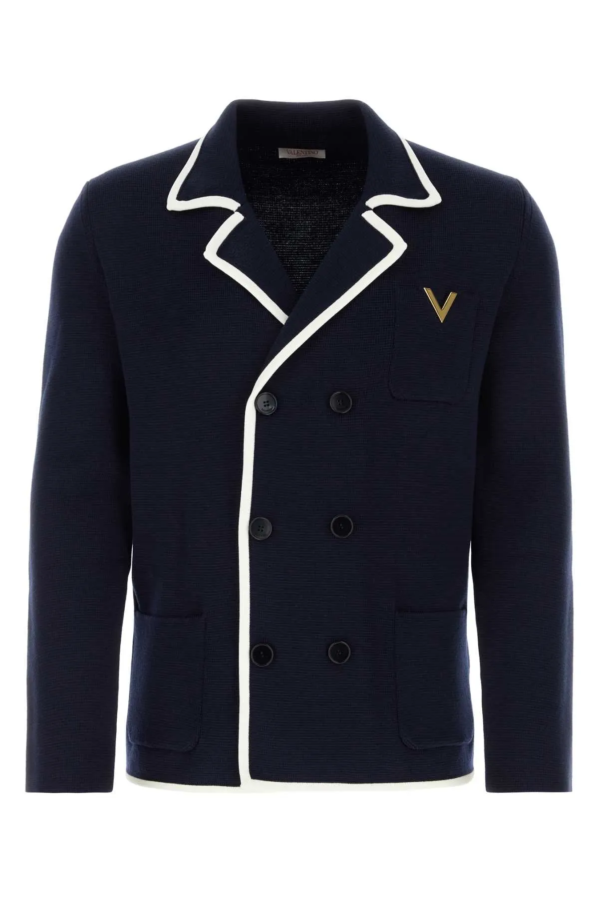 Valentino Garavani Blue Wool Blazer