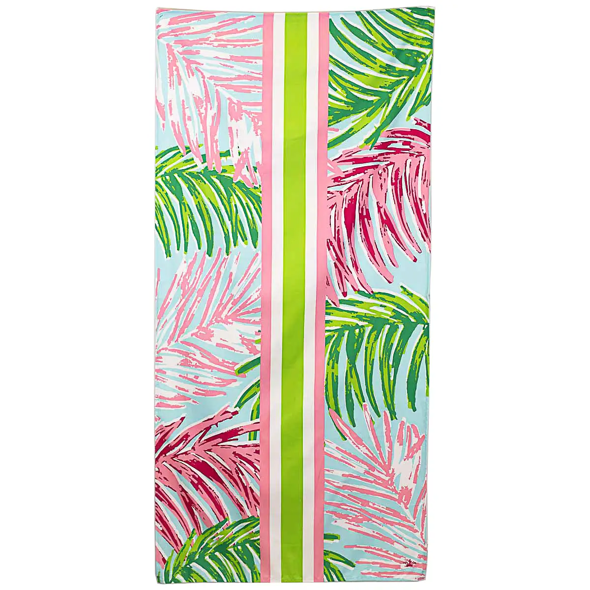 Veracruz Palm Beach Towel - Aruba Blue/Lime/Hot Pink