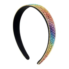 Violet Glamband in Rainbow