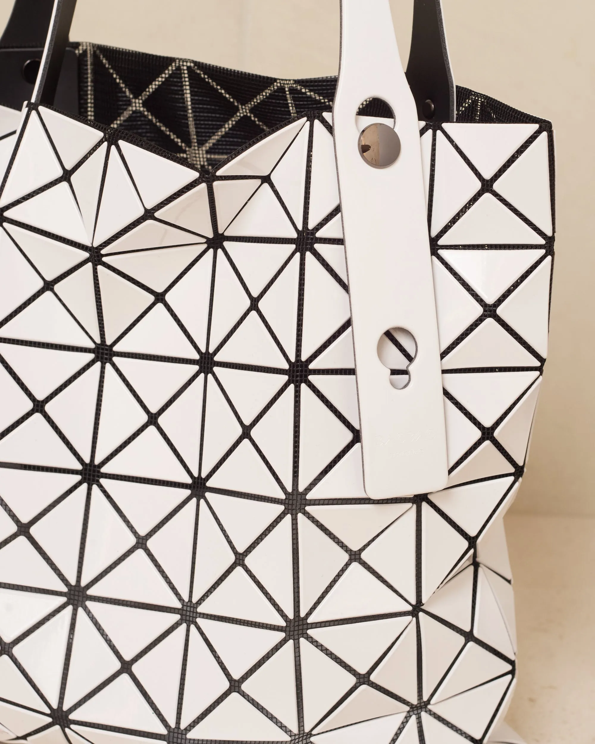 White Prism Tote Bag