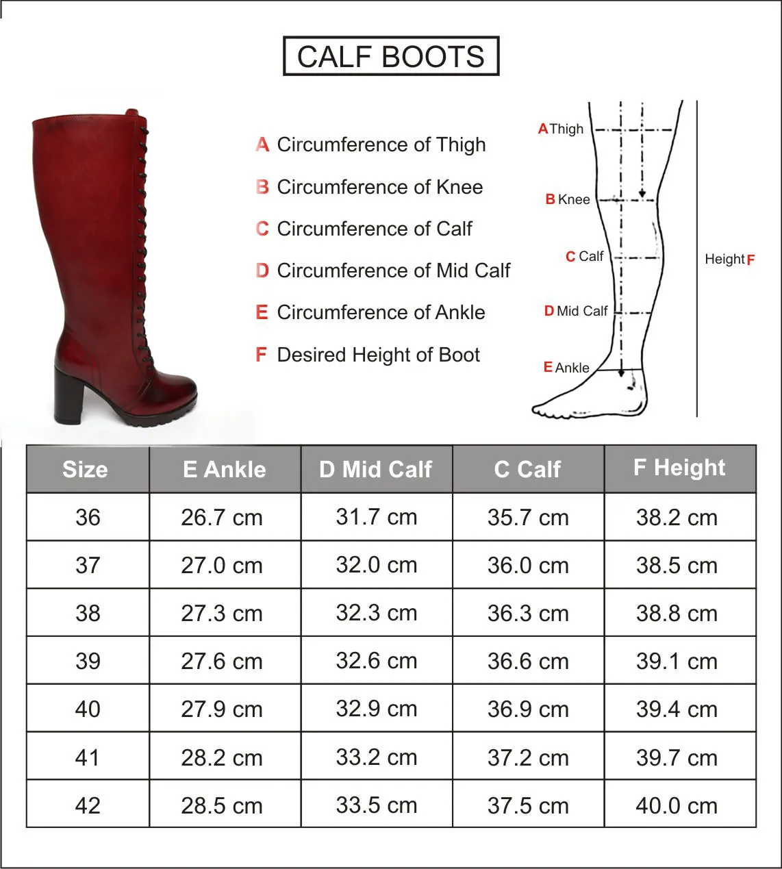 Wine Leather Knee Height Full Lace Up Ladies Boots By BRUNE & BARESKIN