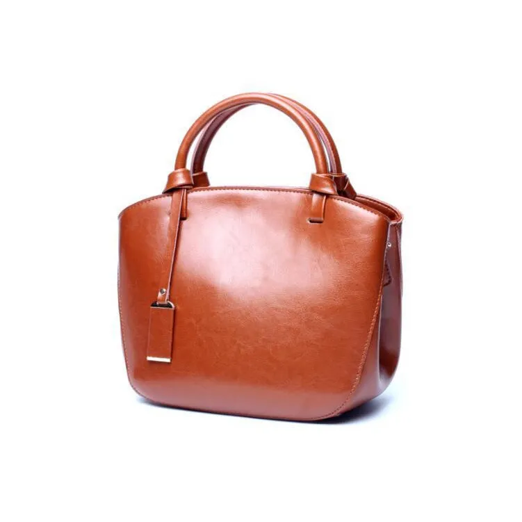 Women Vintage Rich and Premium Faux-Leather Women Tote Bag with Leathe - Leather Skin Shop