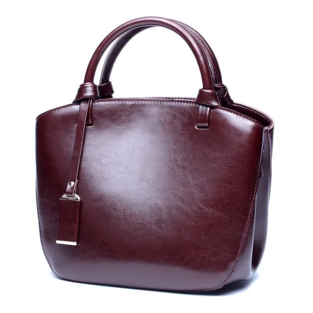 Women Vintage Rich and Premium Faux-Leather Women Tote Bag with Leathe - Leather Skin Shop