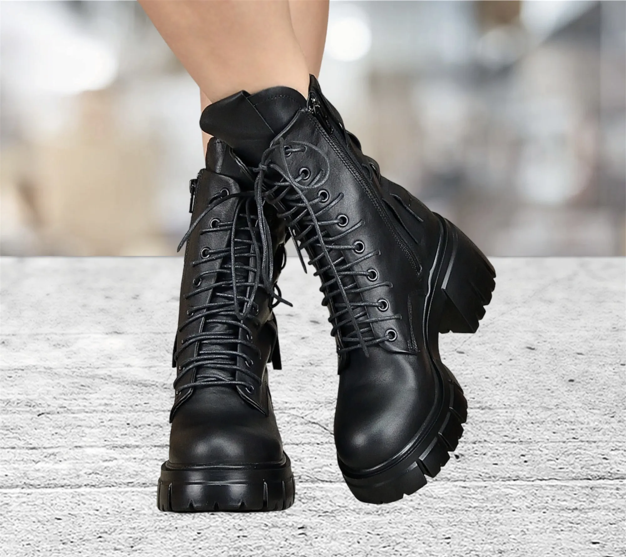 Women’s genuine leather boots,Black leather winter boots for women ,Extravagant leather boots ,women leather boots,Leather Boots