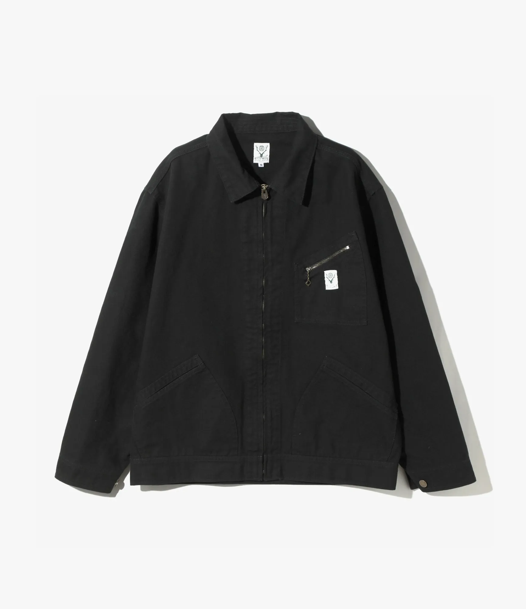 Work Jacket – Black 11.5oz Cotton Canvas