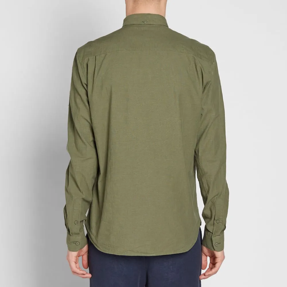 YMC Brooklyn 66 ShirtOlive Green