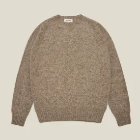 YMC Suedehead Crew - Natural