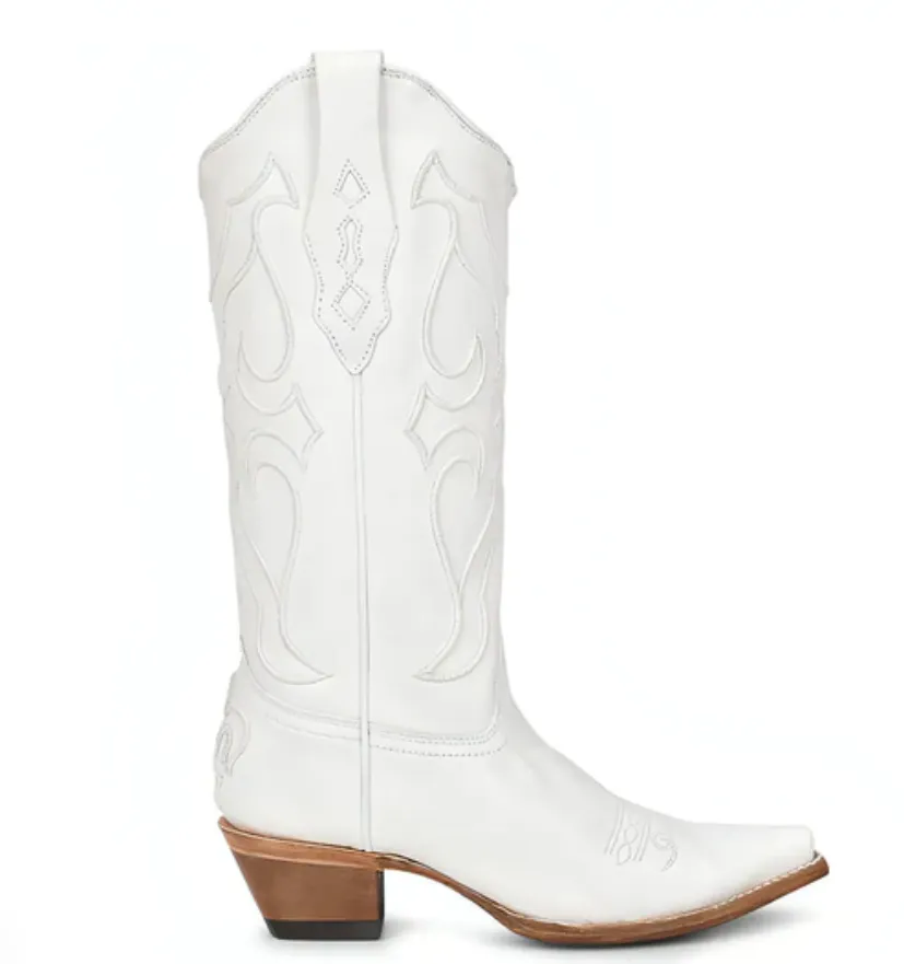 Z5046 - Corral Boots Women’s White Embroidery Boots